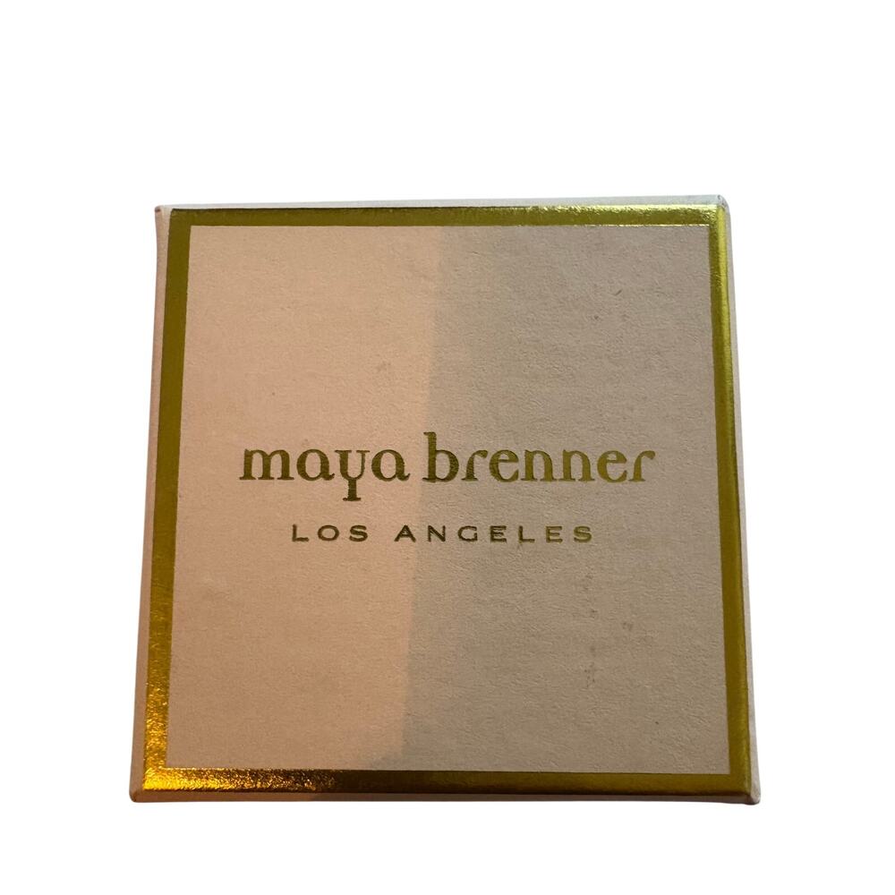 MAYA BRENNER 14K WHITE GOLD BRACELET EUC